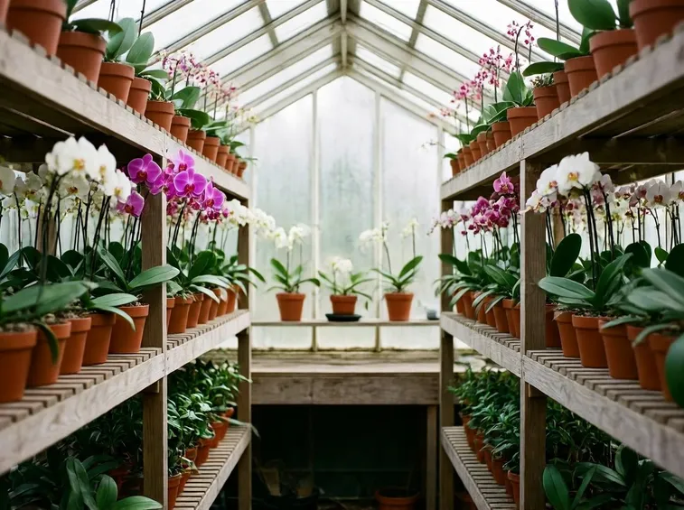 serra per orchidee