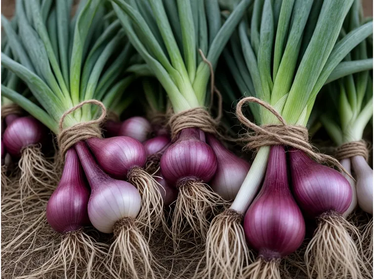 Fase di raccolta delle cipolle
