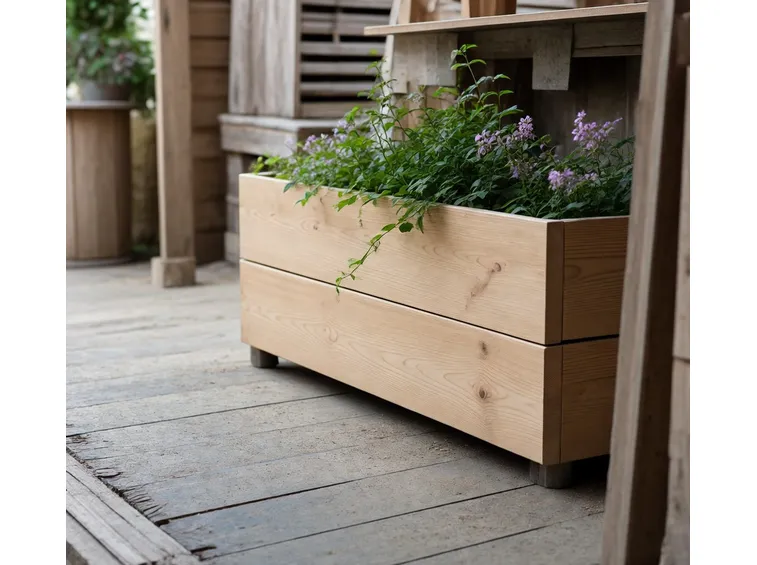 Fioriere in legno