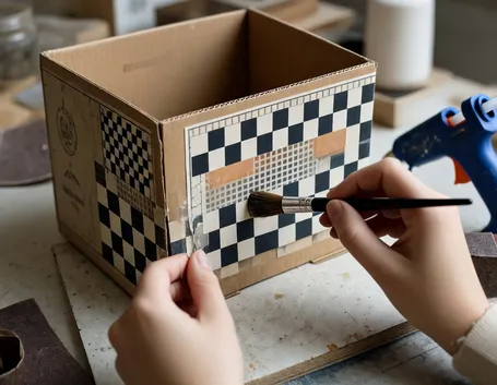 Arredare con il decoupage una libreria originale