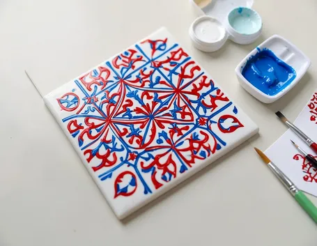 Decorare le tegole tutorial