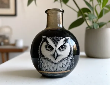 Il decoupage su vetro parte 2