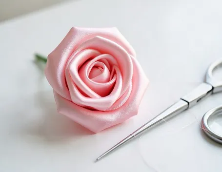 Come fare rose con un nastro