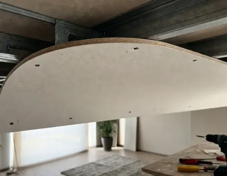 Cartongesso curvo